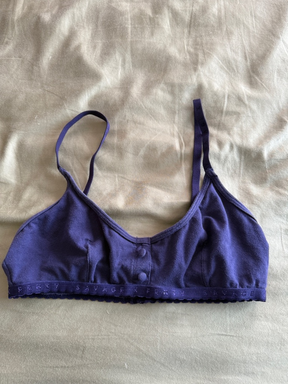 Savage X Wireless Bralette with Button Front